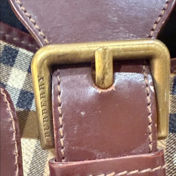 Burberry Brown and Tan Shoulder Bag - Picture 4 of 6